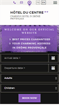 Mobile Screenshot of hotelducentre26.com